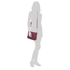 Dámska crossbody kabelka 7708 Bordo