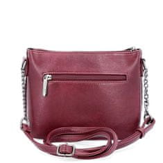 Dámska crossbody kabelka 7708 Bordo