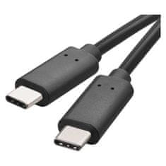 EMOS Nabíjací a dátový kábel 2.0 USB-C / USB-C, 1 m, čierny