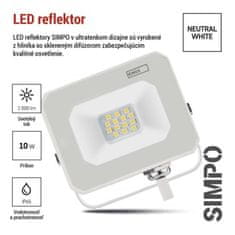 EMOS LED reflektor SIMPO 10 W neutrálna biela