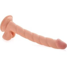 XSARA Elastické dildo na přísavce 32 cm dlouhý penis - 72882164