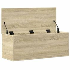 Vidaxl Úložný box dub sonoma 90x35x35 cm spracované drevo