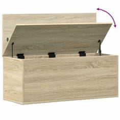 Vidaxl Úložný box dub sonoma 90x35x35 cm spracované drevo