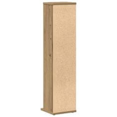 Vidaxl CD Skrinka Artisan Dub 21x20x88 cm Engineered Wood