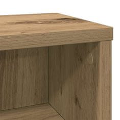 Vidaxl CD Skrinka Artisan Dub 21x20x88 cm Engineered Wood