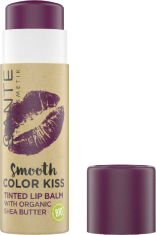 SANTE Naturkosmetik Balzam na pery Smooth Color Kiss - 02 soft red - 7g