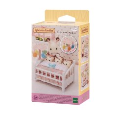 Sylvanian Families Nábytok - postieľka pre trojčatá s otočným kolotočom