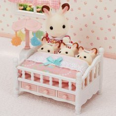 Sylvanian Families Nábytok - postieľka pre trojčatá s otočným kolotočom