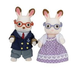 Sylvanian Families Babička a starý otec &quot;chocolate&quot; králiky