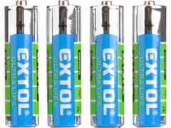 Extol Energy Batéria AA zink-chloridová 4ks, 1,5V