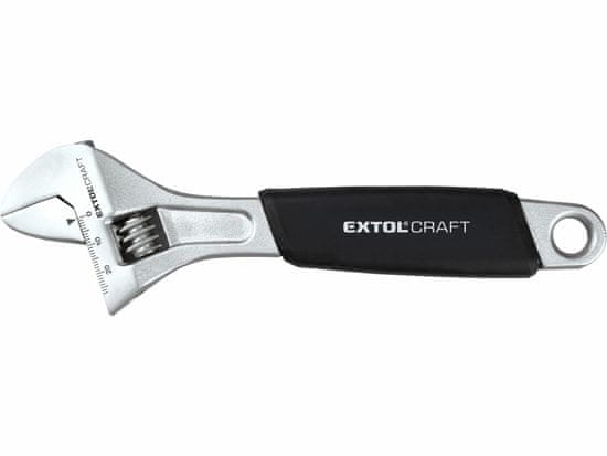 Extol Craft Kľúč nastaviteľný pochrómovaný 8", CrV, EXTOL CRAFT