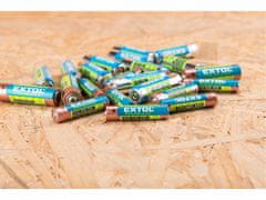 Extol Energy Batéria alkalická 20ks, 1,5V, typ AAA, EXTOL ENERGY