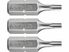 Fortum Bit torx 3ks, T 9x25mm, S2, FORTUM