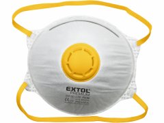 Extol Premium Respirátory FFP2 5ks, s výdychovým ventilom, tvarované, EXTOL PREMIUM