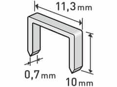 Extol Premium Spony 10mm, 11,3x0,52x0,70mm, balenie 1000ks, EXTOL PREMIUM