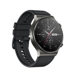 IZMAEL Silikónový remienok pre Huawei Watch GT 2/3/4, 2 Pro/3 Pro/4 Pro, GT 2e (46 mm) - Čierna KP35326