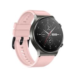 IZMAEL Silikónový remienok pre Huawei Watch GT 2/3/4, 2 Pro/3 Pro/4 Pro, GT 2e (46 mm) - Ružová KP35339