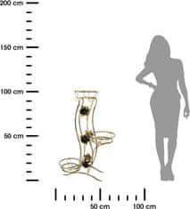 Dekorstyle Stojan na kvety FALA