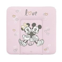 Ceba Baby CEBA Podložka prebaľovacia mäkká na komodu (75x72) Disney Minnie & Mickey Pink