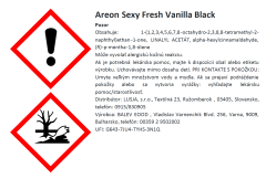 Areon Osviežovač vzduchu Sexy Fresh, vôňa Vanilla Black