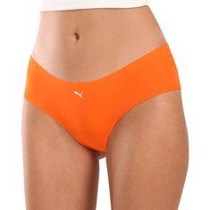 Puma 2PACK dámske nohavičky bezšvové oranžové (100001012 020) - veľkosť S