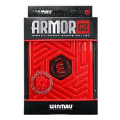 Winmau Puzdro na šípky - Armor G2 - Red