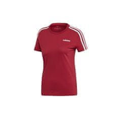 Adidas Tričko červená S E 3S Slim Tee