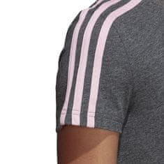 Adidas Tričko sivá XS 3STRIPES Slim