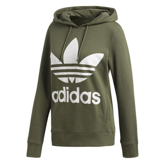 Adidas Mikina zelená Trefoil