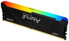 Kingston Fury Beast RGB 32GB DDR4 3600MT/s / DIMM / CL18