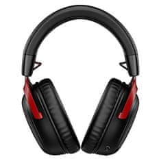 HyperX Sluchátka s mikrofonem Cloud III Wireless - černý/ červený