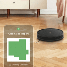 iRobot Robotický vysavač Roomba Combo Essential Y011040, černá