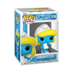 Funko POP TV: Smurfs- Smurfette w/CH