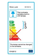 Nova Luce NOVA LUCE vonkajšie zapustené svietidlo do zeme BANG nikel satén hliník LED 1W 3000K 3V IP67 dĺžka kábla 1.80m použite driver 9020170 9019212