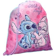 Vadobag Vrecko na prezuvky / vak na chrbát Stitch & Angel