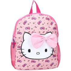 Vadobag Dievčenský batoh Hello Kitty s 3D mašľou