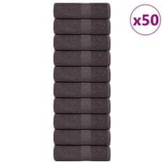 shumee vidaXL Uteráky pre hostí 50 ks 30x50 cm 360 g/m2, 100 % bavlna