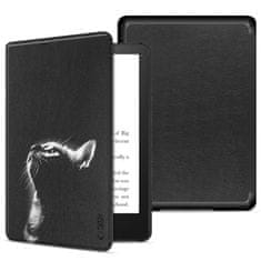 Tech-protect Smartcase puzdro na Amazon Kindle Paperwhite VI / 6, black cat