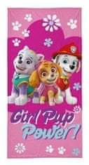 DETEXPOL Osuška Paw Patrol Girl pup Bavlna - Froté, 70/140 cm