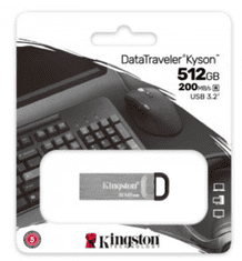 Kingston Kingston DataTraveler Kyson, - 512GB, stříbrná