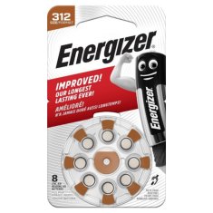 Energizer Batéria pre audioprotetiku 312 DP - 8 kusov