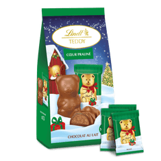 LINDT TEDDY mini čokoládky s dvojitou porciou mlieka 137g