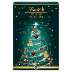 LINDT Adventný kalendár Vianočný stromček 221g