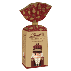 LINDT Balíček -mandle v bielej čokoláde 100g