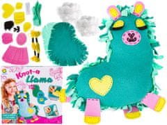 shumee Kreatívna vyšívacia súprava Plyšový maskot na šitie DIY LAMA