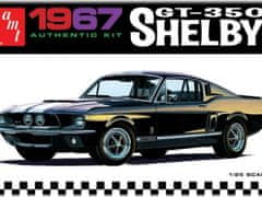 shumee Plastová súprava modelu AMT (USA) - 1967 Shelby GT350 (biela)