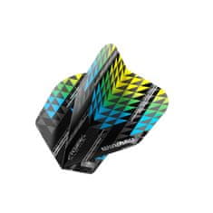 Winmau Letky Prism Alpha - No6 - Black, Yellow & Blue - W6915.553