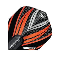 Winmau Letky Prism Delta - Black, White & Orange W6915.288