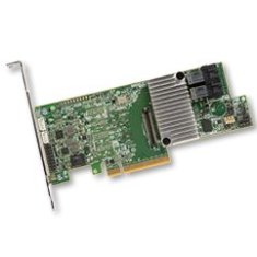 Broadcom LSI MegaRAID SAS 9361-8i, 12Gb/s, SAS/SATA 8-port, 1GB, RAID 0/1/5/6/10/50/60, PCI-E 3.0 x8, SGL