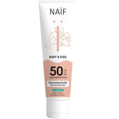 Ochranný krém na opaľovanie pre deti a bábätká bez parfumácie SPF 50 Baby & Kids (Mineral Sunscreen